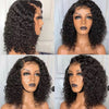 200 Density Deep Wave 13x6 Frontal Glueless Bob Wig Lace Front Human Hair Wigs