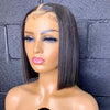 Straight BoB Wig India Short 4x4 Lace Closure Human Hair Wig