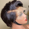 Short Bob Wig Human Hair Wig Preplucked Hairline